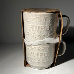 Hubby and Wifey Mug Set